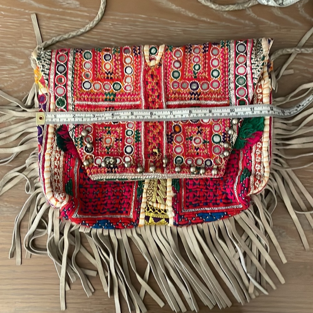 Calypso St Barth Boho Fringe Multi Purse - Picture 8 of 8